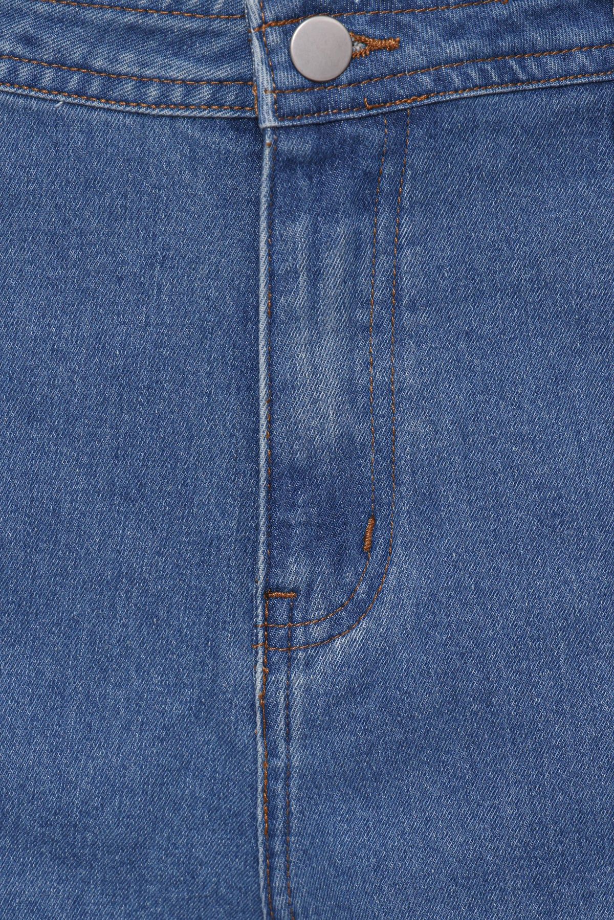 BOTTOMS Carlina Denim Shorts - Medium Wash