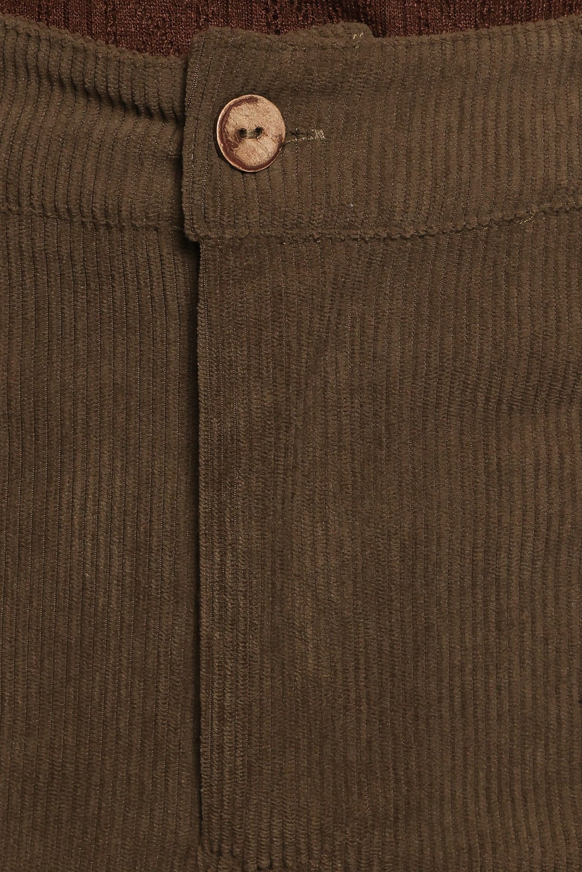 BOTTOMS Hillary Barrel Leg Jeans - Olive Corduroy