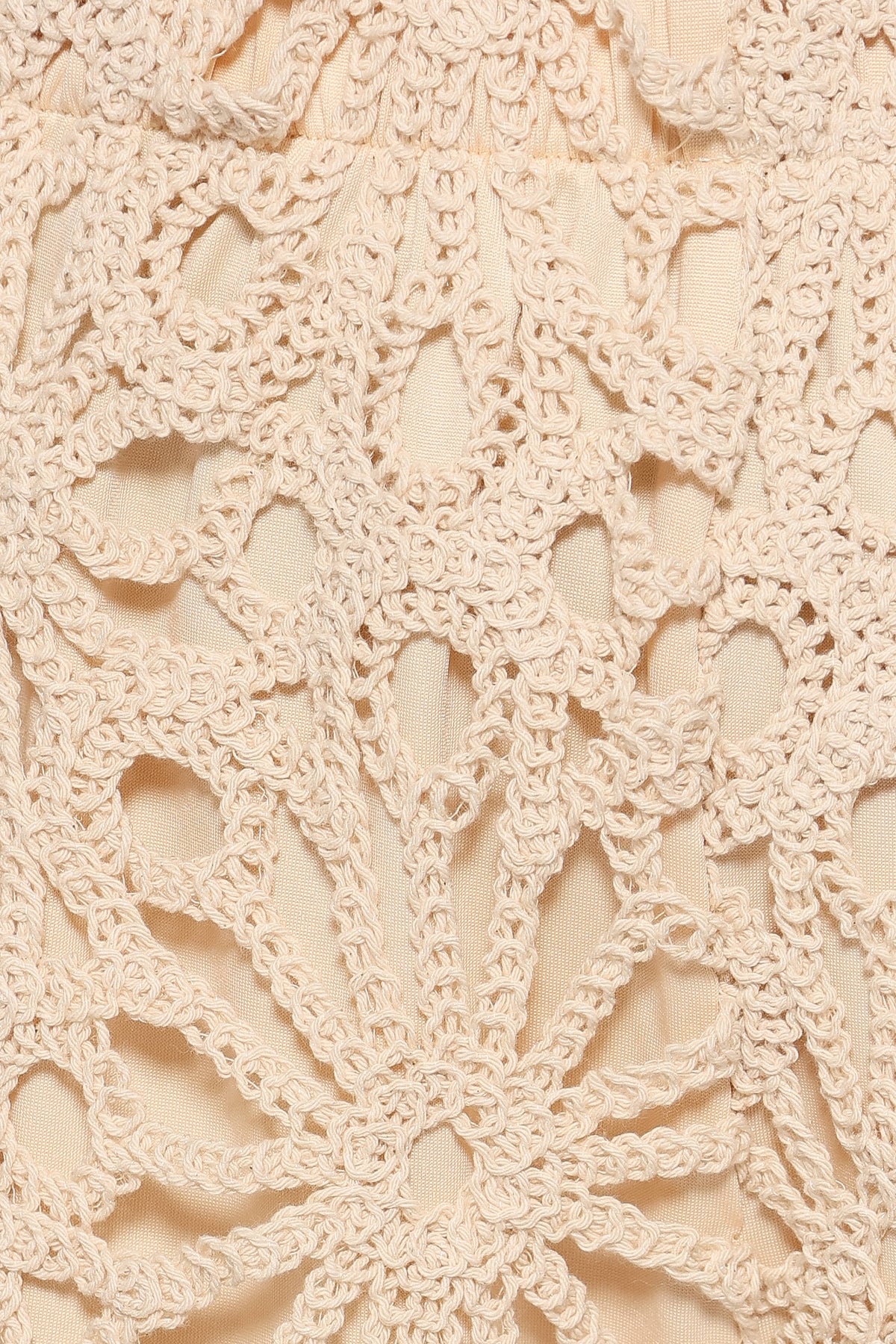 BOTTOMS Rowley Crochet Short - Natural