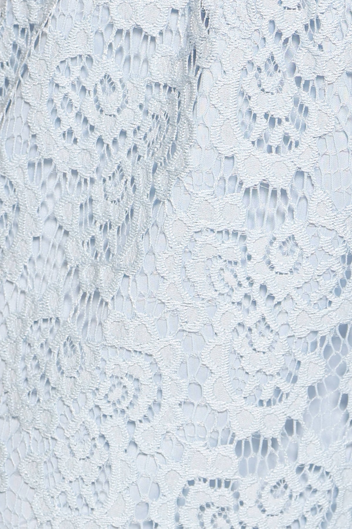 BOTTOMS Tia Sheer Lace Pant - Light Blue
