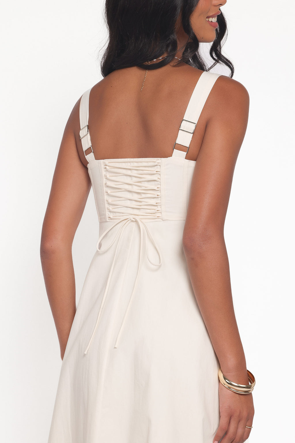 DRESSES Cosima Midi Dress - Cream