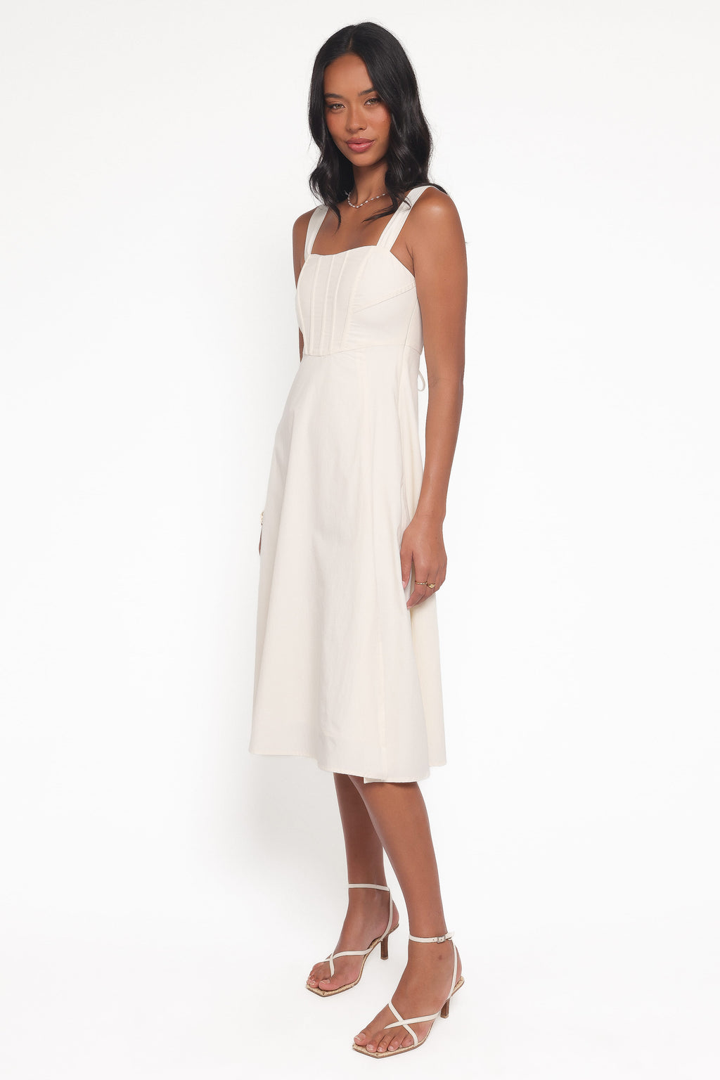 DRESSES Cosima Midi Dress - Cream