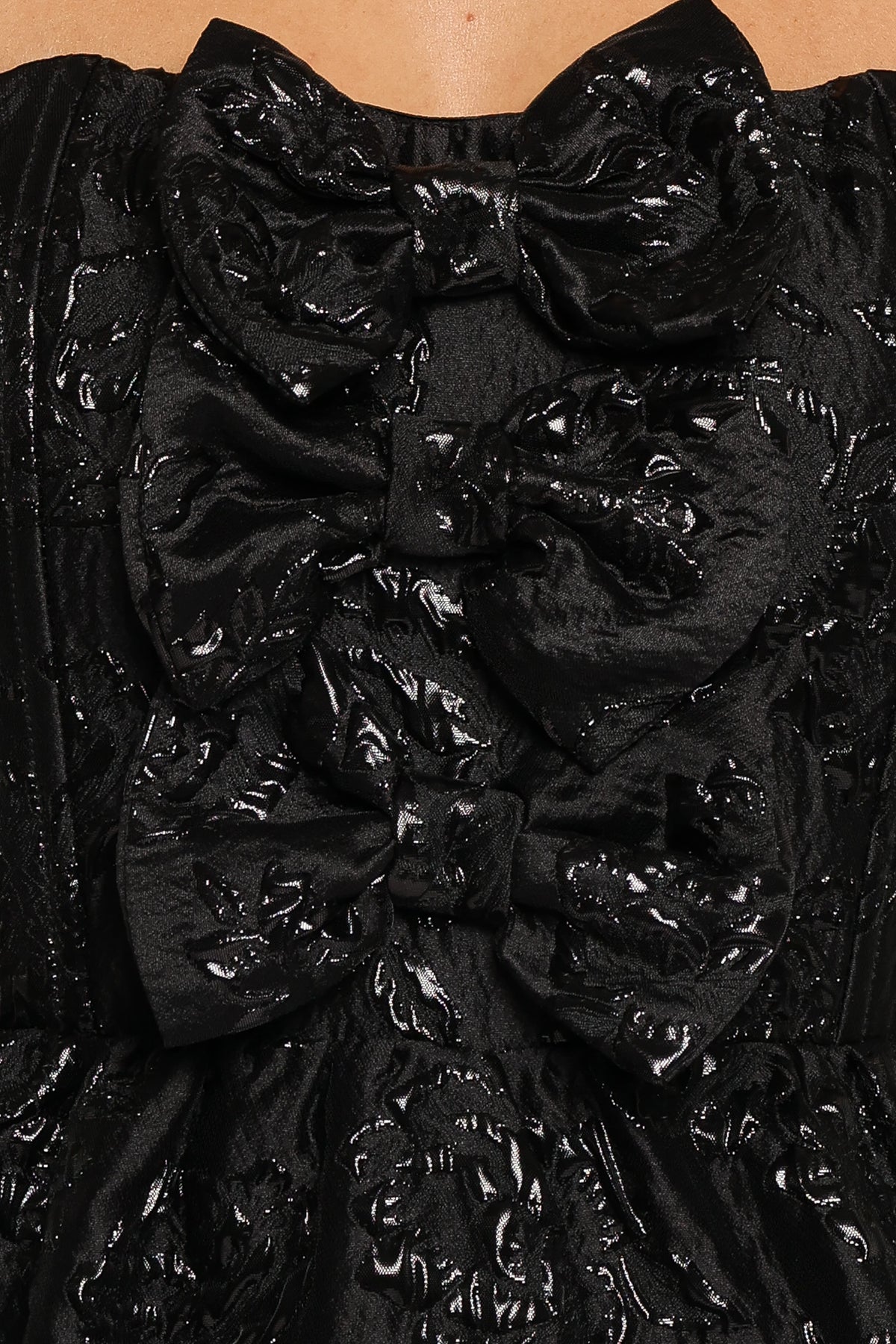 DRESSES Delphira Maxi Dress - Black Brocade