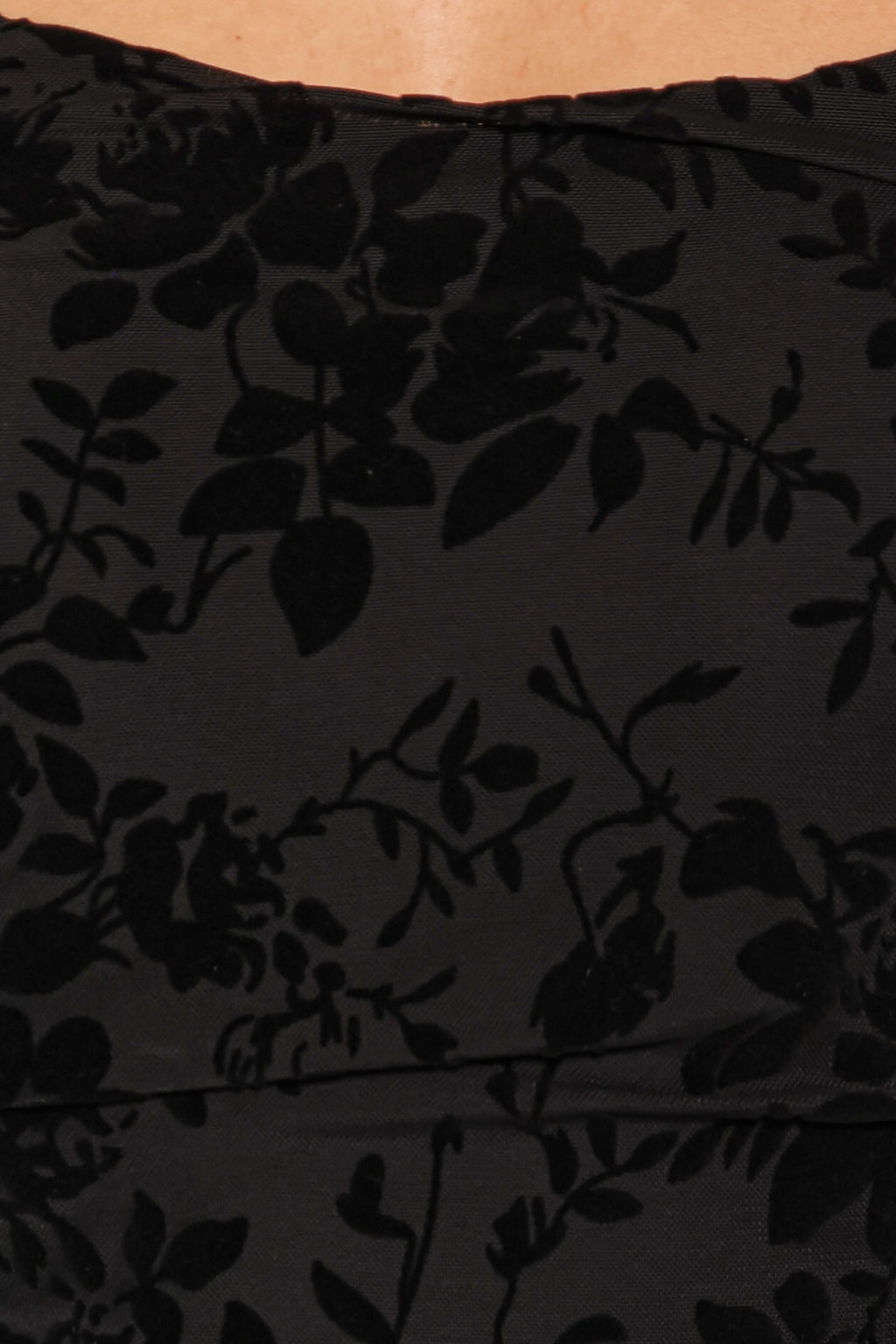 DRESSES Izzie Midi Dress - Black Velvet Floral