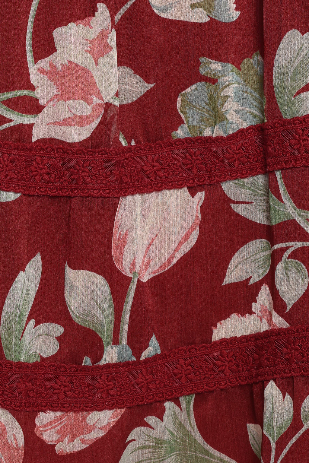 DRESSES Java Mini Dress - Red Tulip Floral