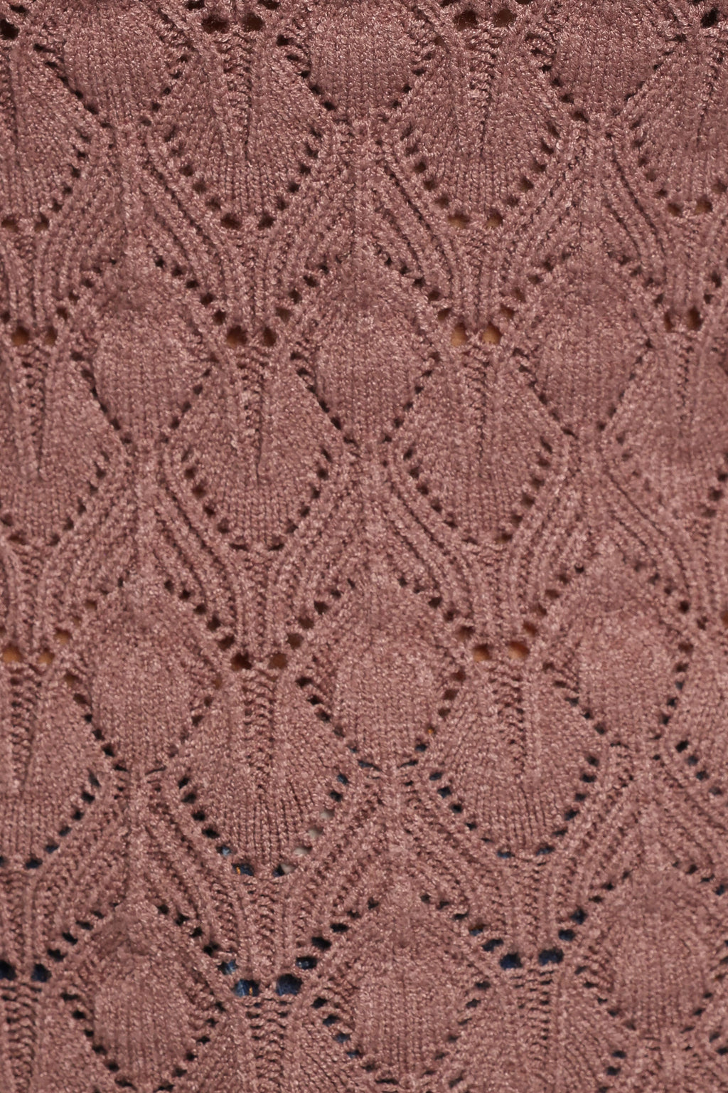 KNITWEAR Baker Pointelle Sweater - Mauve