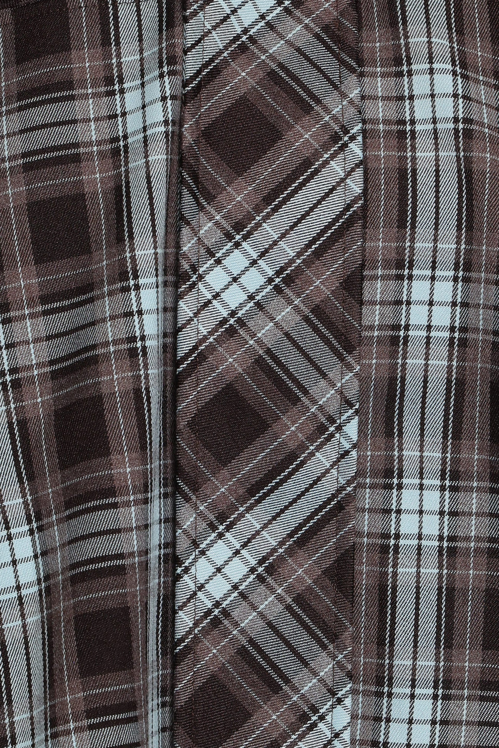 OUTERWEAR Bindy Bomber - Choc/Blue Plaid
