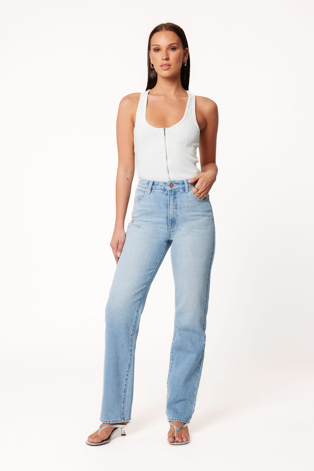 Petal and Pup USA BOTTOMS Abrand 94 Straight Jeans - Gia