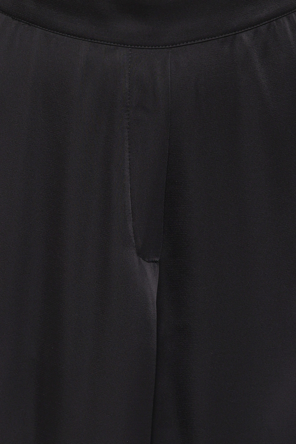 Petal and Pup USA BOTTOMS Clara Wide Leg Tailored Pant - Black