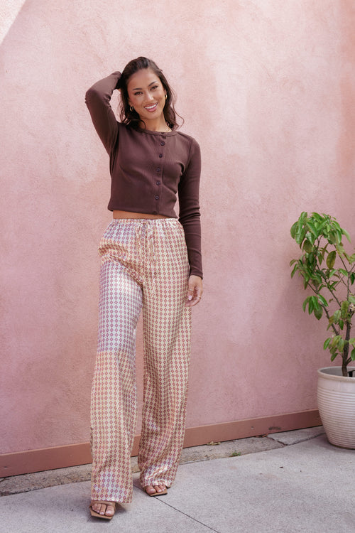 Petal and Pup USA BOTTOMS Danae Pant - Amber