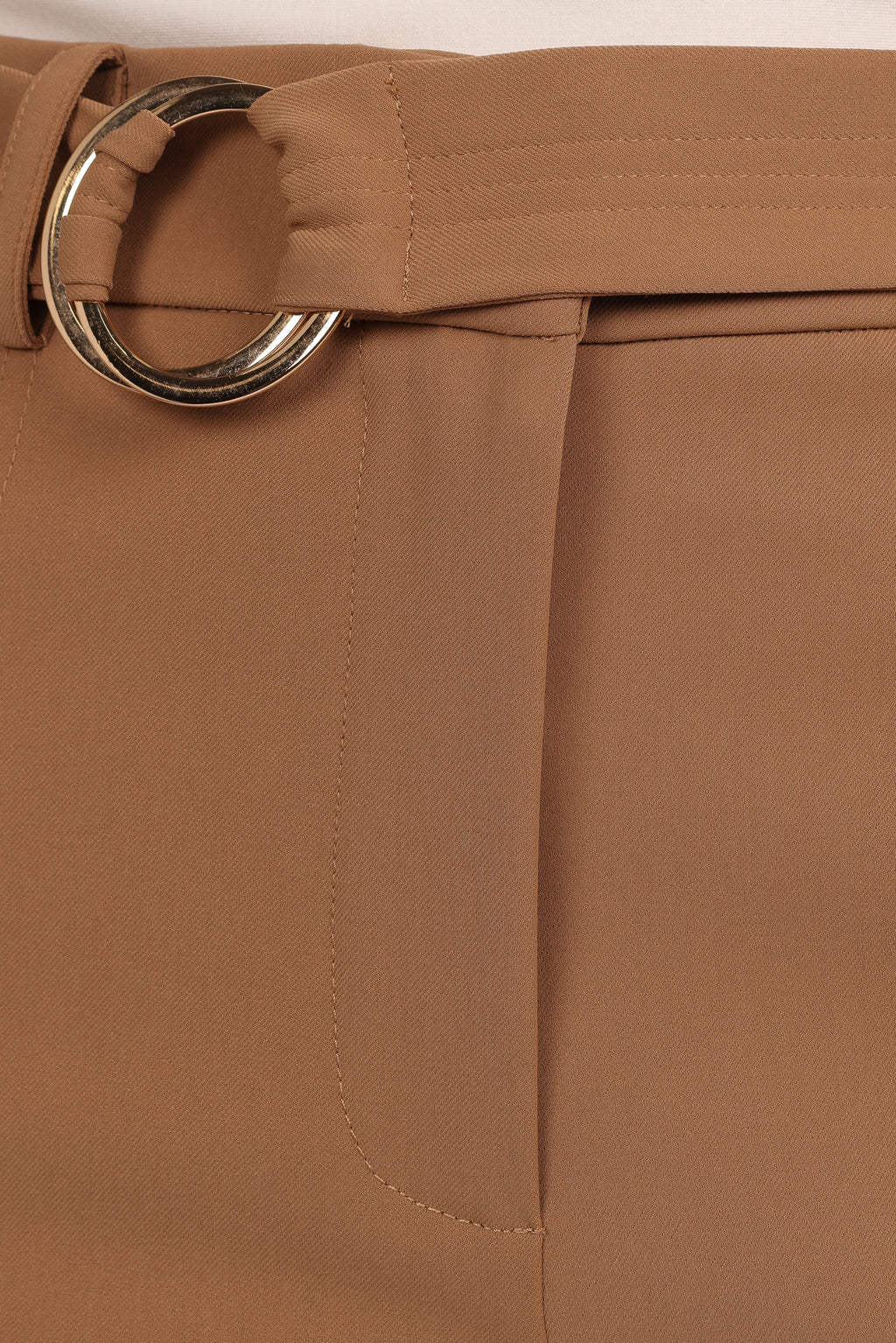 Petal and Pup USA BOTTOMS Elaine Belted Pant - Mocha (Hold for Rack)