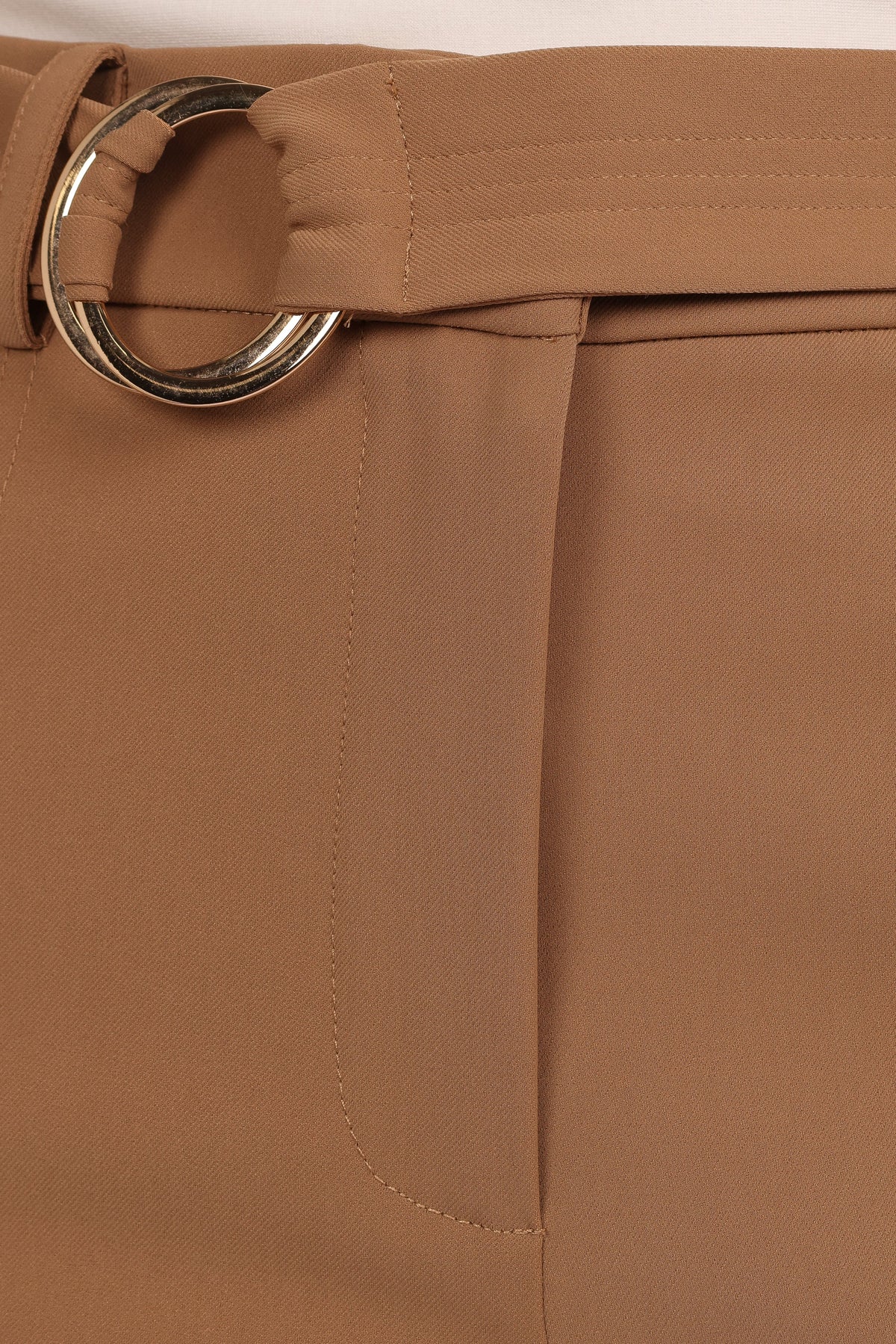 Petal and Pup USA BOTTOMS Elaine Belted Pant - Mocha (Hold for Rack)
