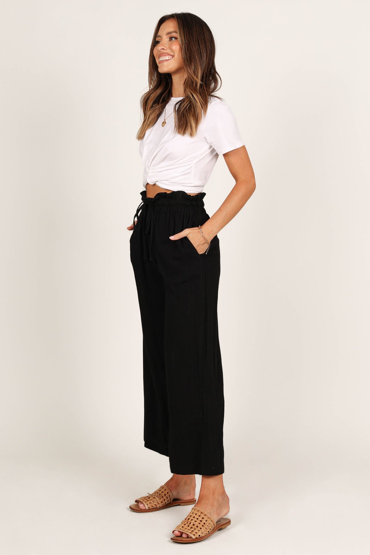 Petal and Pup USA BOTTOMS Hawthorne Pant - Black