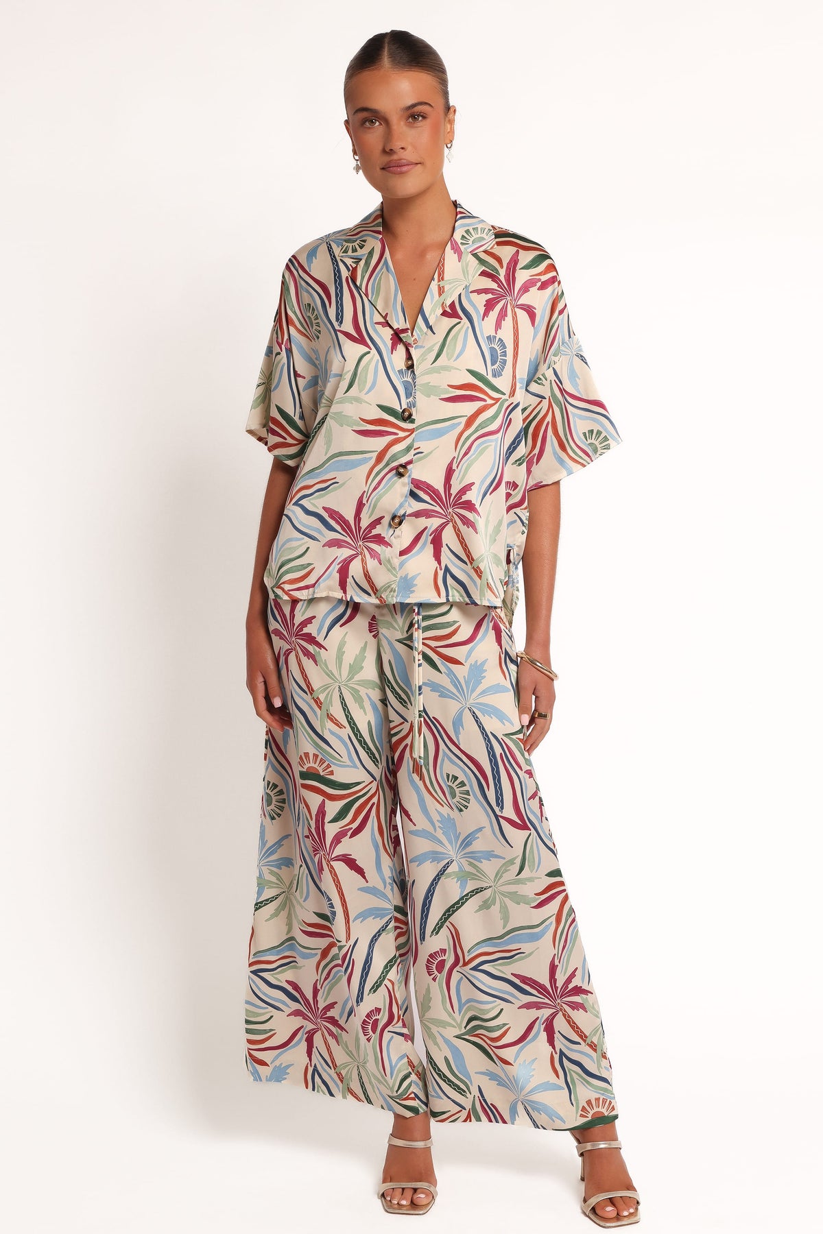 Petal and Pup USA BOTTOMS Illoura Pant - Tahitian Tide