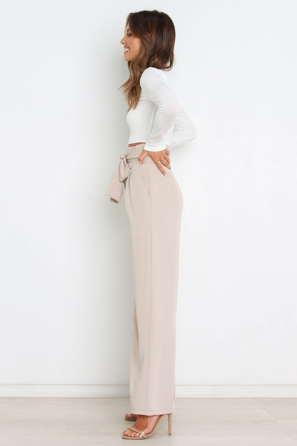 Petal and Pup USA BOTTOMS Kieran Pants - Beige