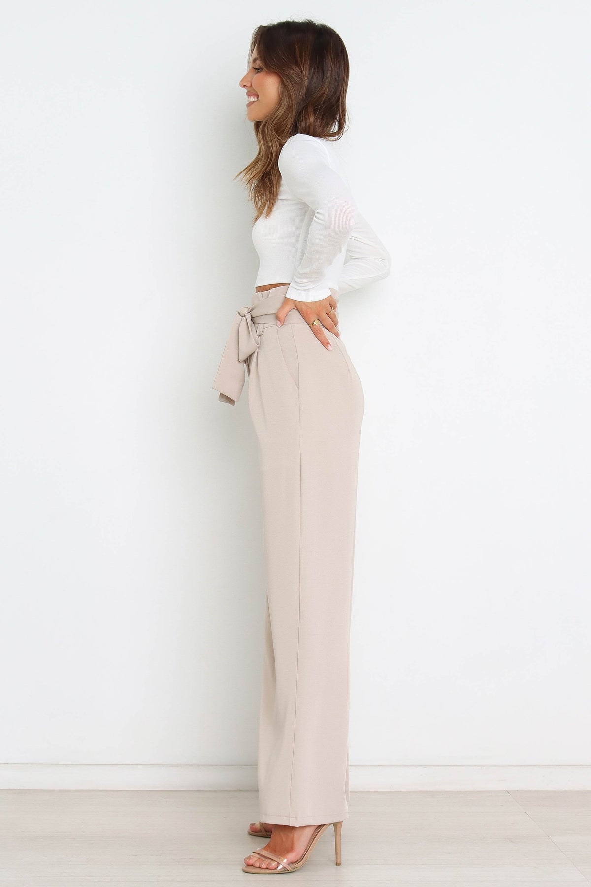 Petal and Pup USA BOTTOMS Kieran Pants - Beige