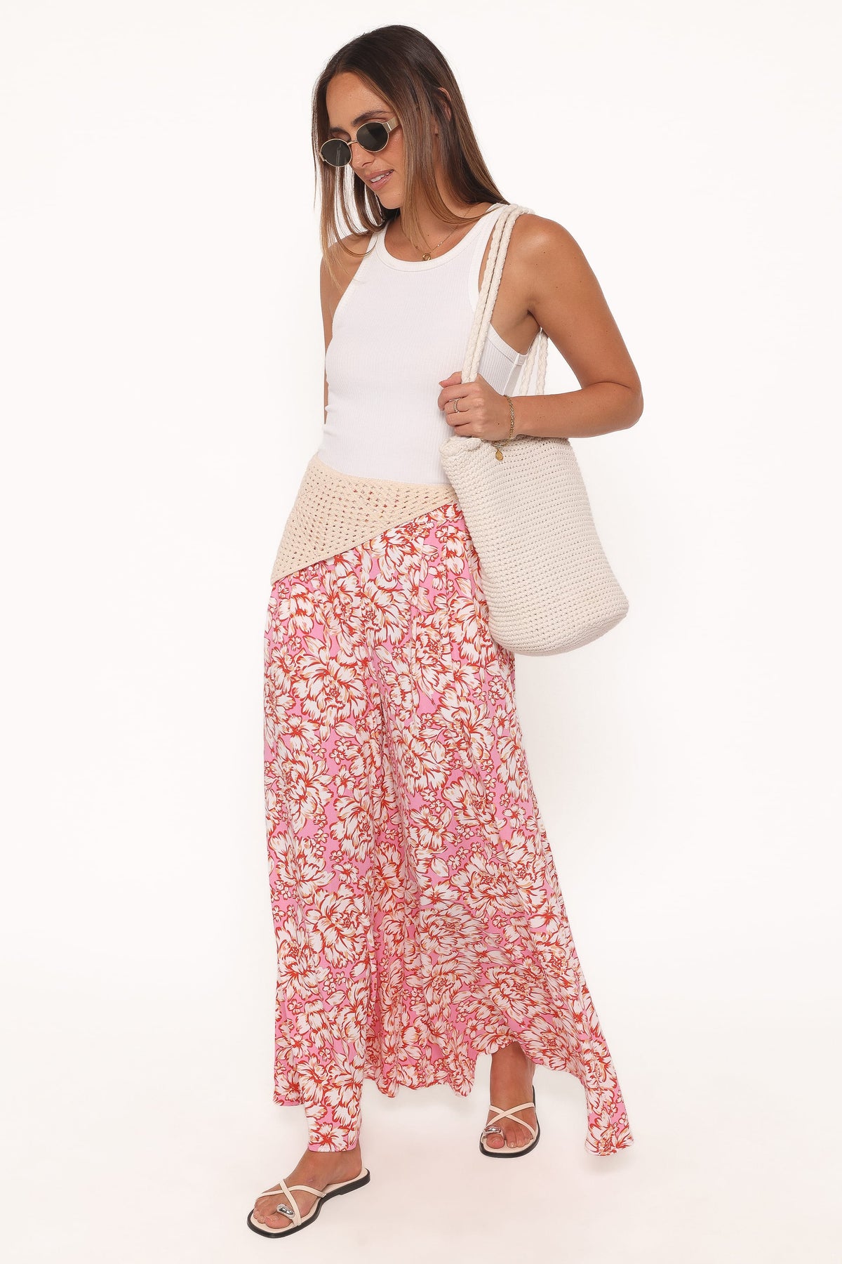 Petal and Pup USA BOTTOMS Lessie Pants - Pink Floral