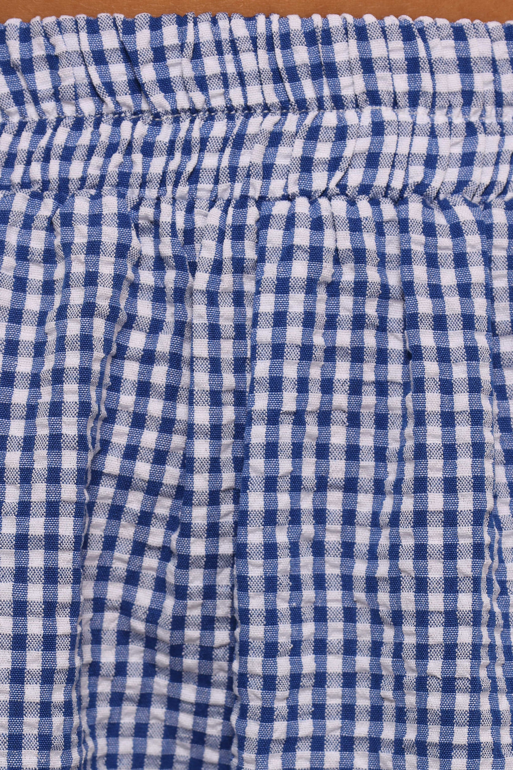 Petal and Pup USA BOTTOMS Libby Shorts - Navy Gingham (Hold for Rack)