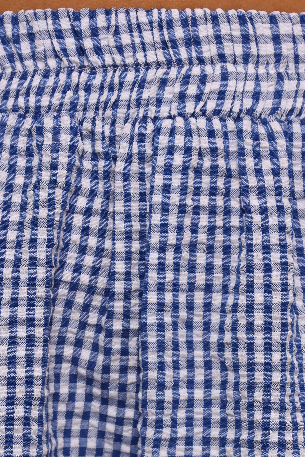 Petal and Pup USA BOTTOMS Libby Shorts - Navy Gingham (Hold for Rack)