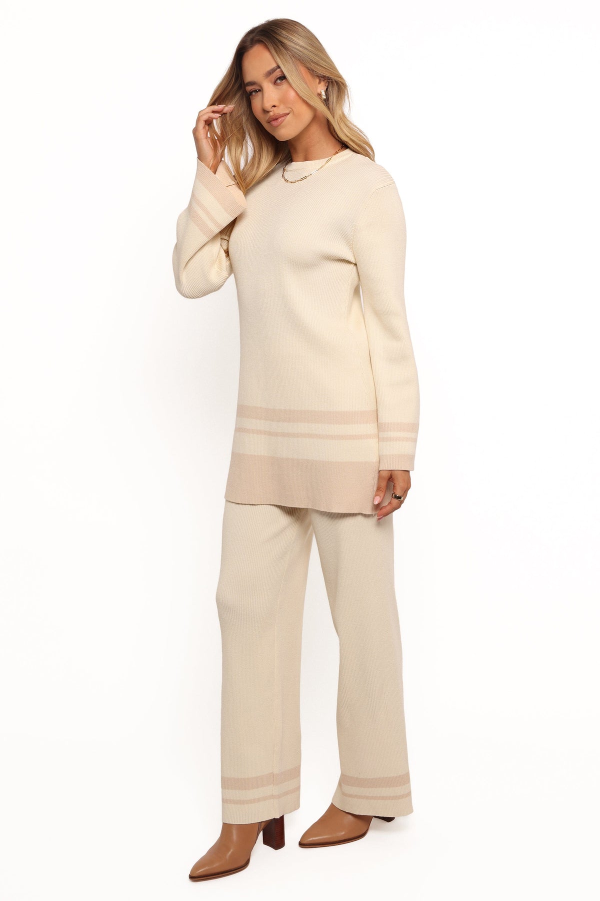 Petal and Pup USA BOTTOMS Lowell Pants - White/Cream