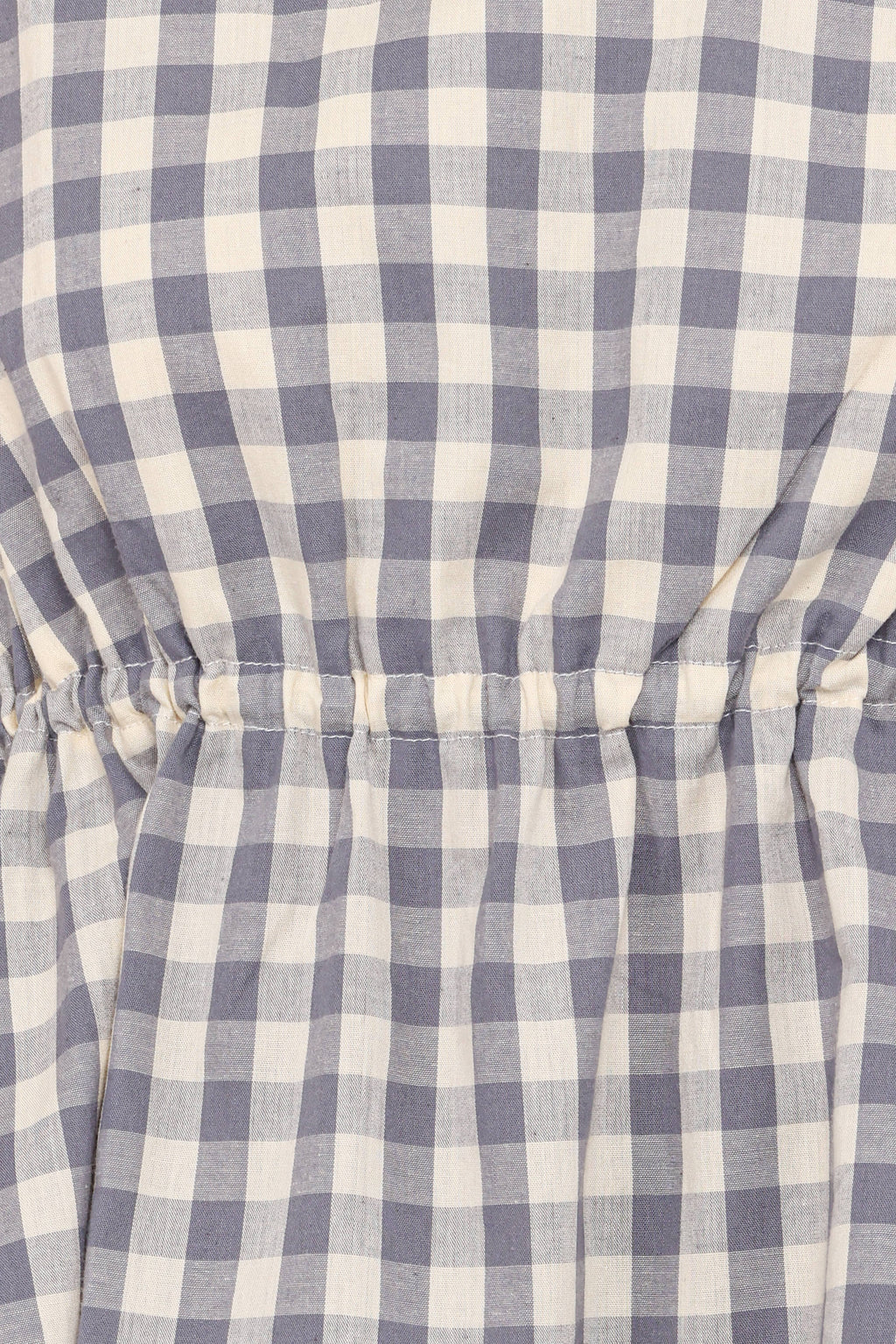 Petal and Pup USA BOTTOMS Rory Shorts - Slate Blue Gingham