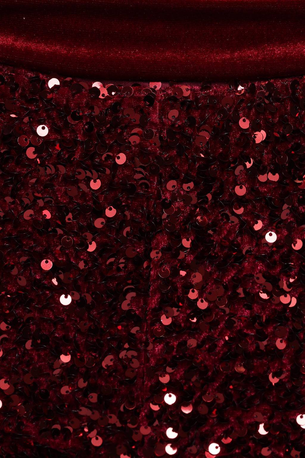 Petal and Pup USA BOTTOMS Scarlette Sequins Short - Burgundy