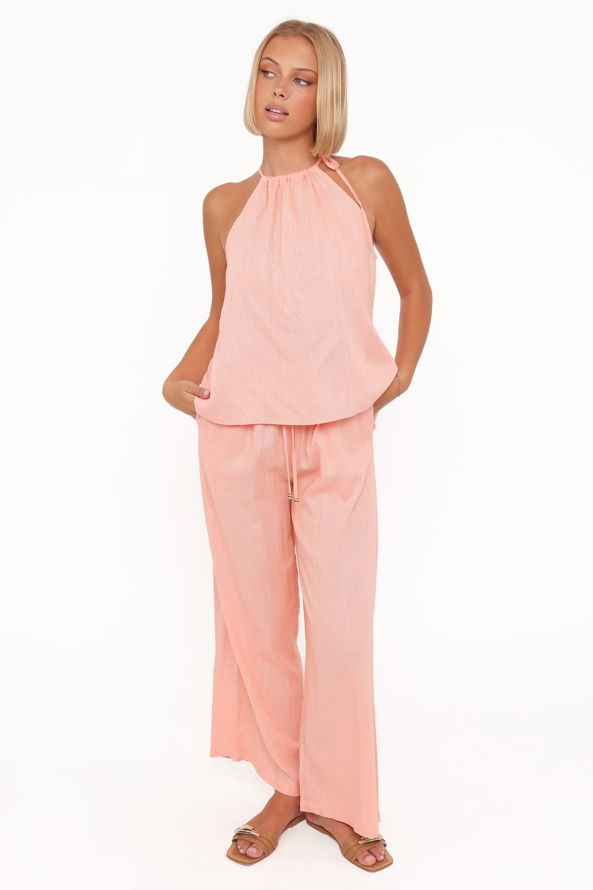Petal and Pup USA BOTTOMS Wren Pant - Pink