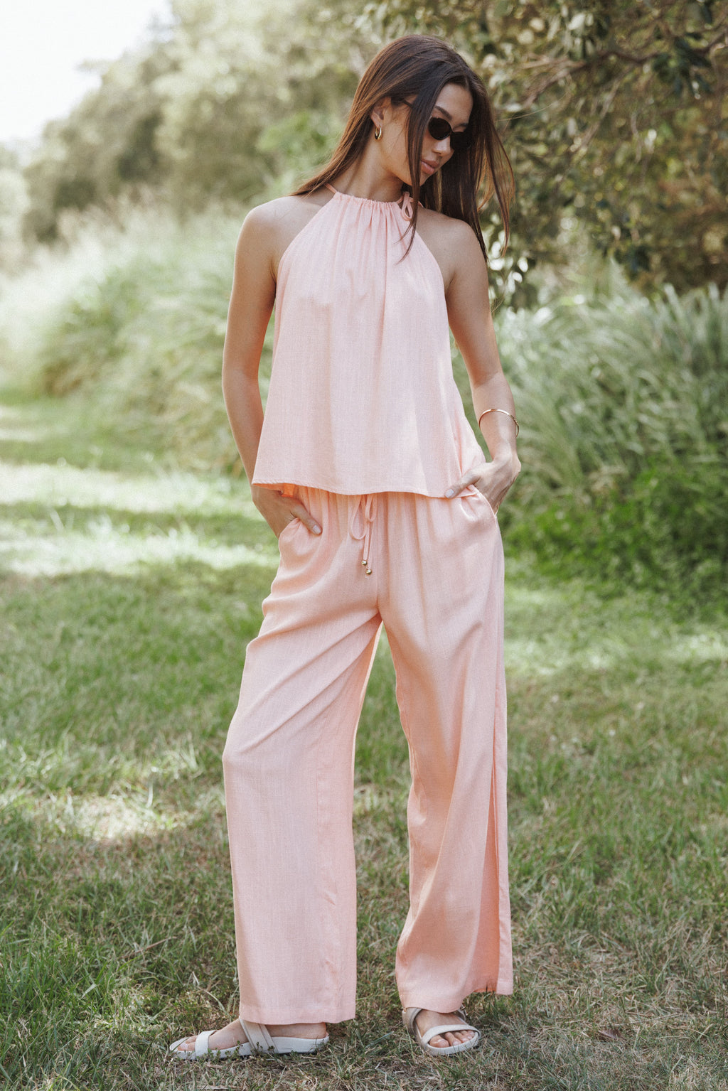 Petal and Pup USA BOTTOMS Wren Pant - Pink