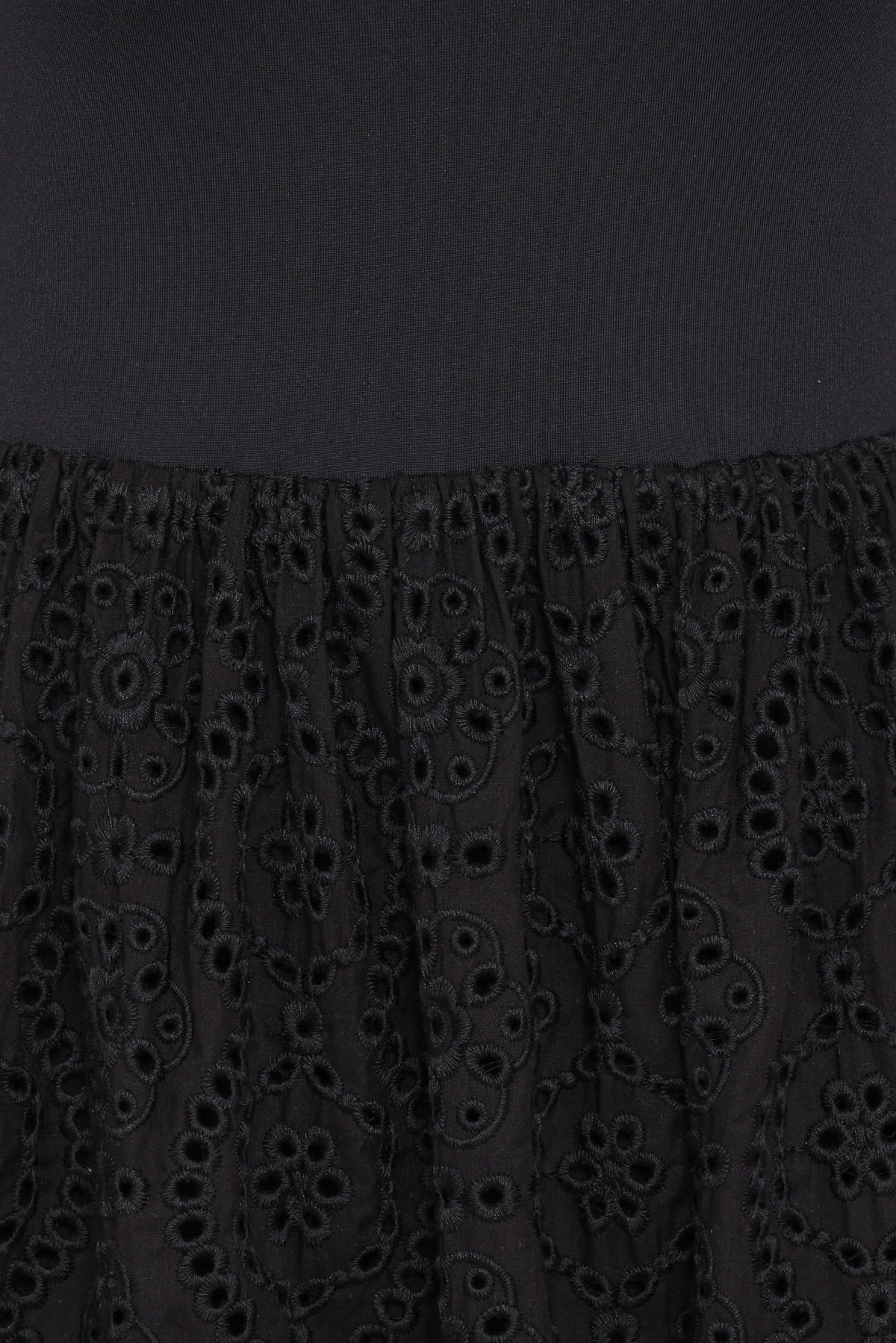 Petal and Pup USA DRESSES Alva Midi Dress - Black Broderie