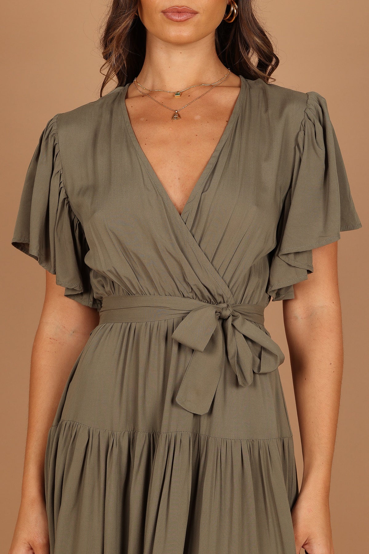 Petal and Pup USA DRESSES Barker Dress - Olive