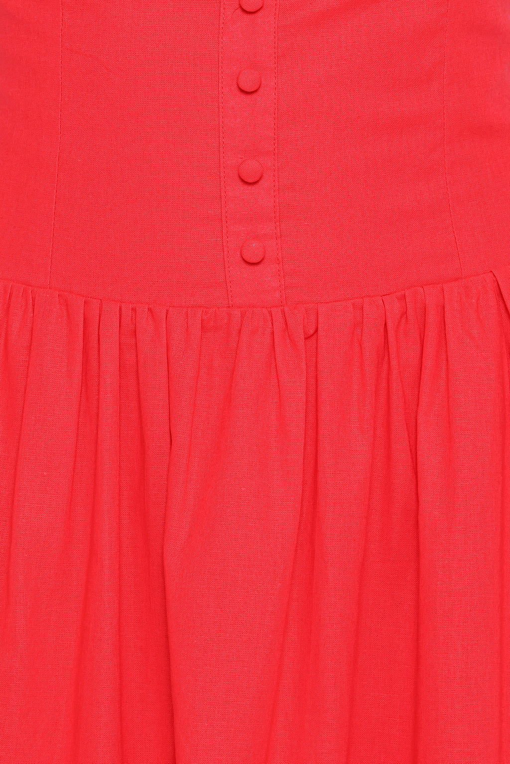 Petal and Pup USA DRESSES Evie Button Front Maxi Dress - Red