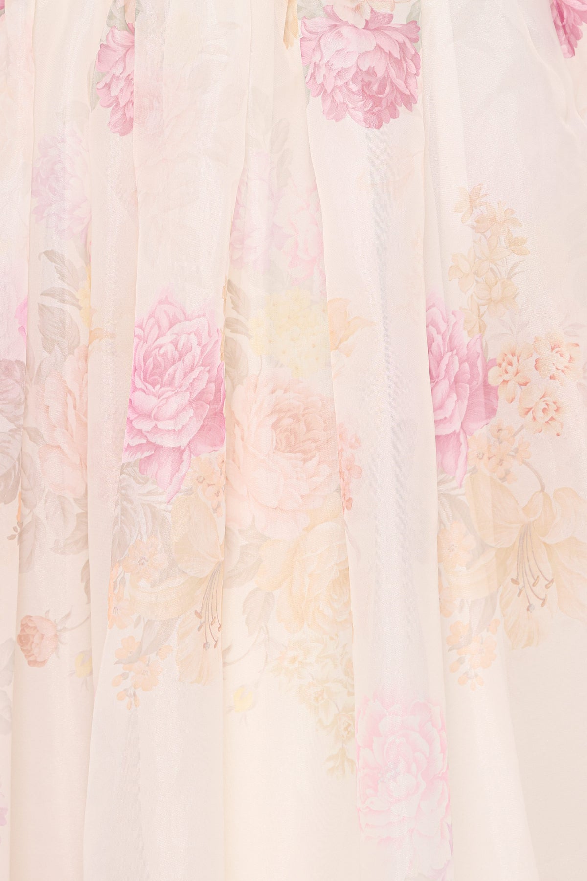 Petal and Pup USA DRESSES Floret Midi Dress - Yellow Floral