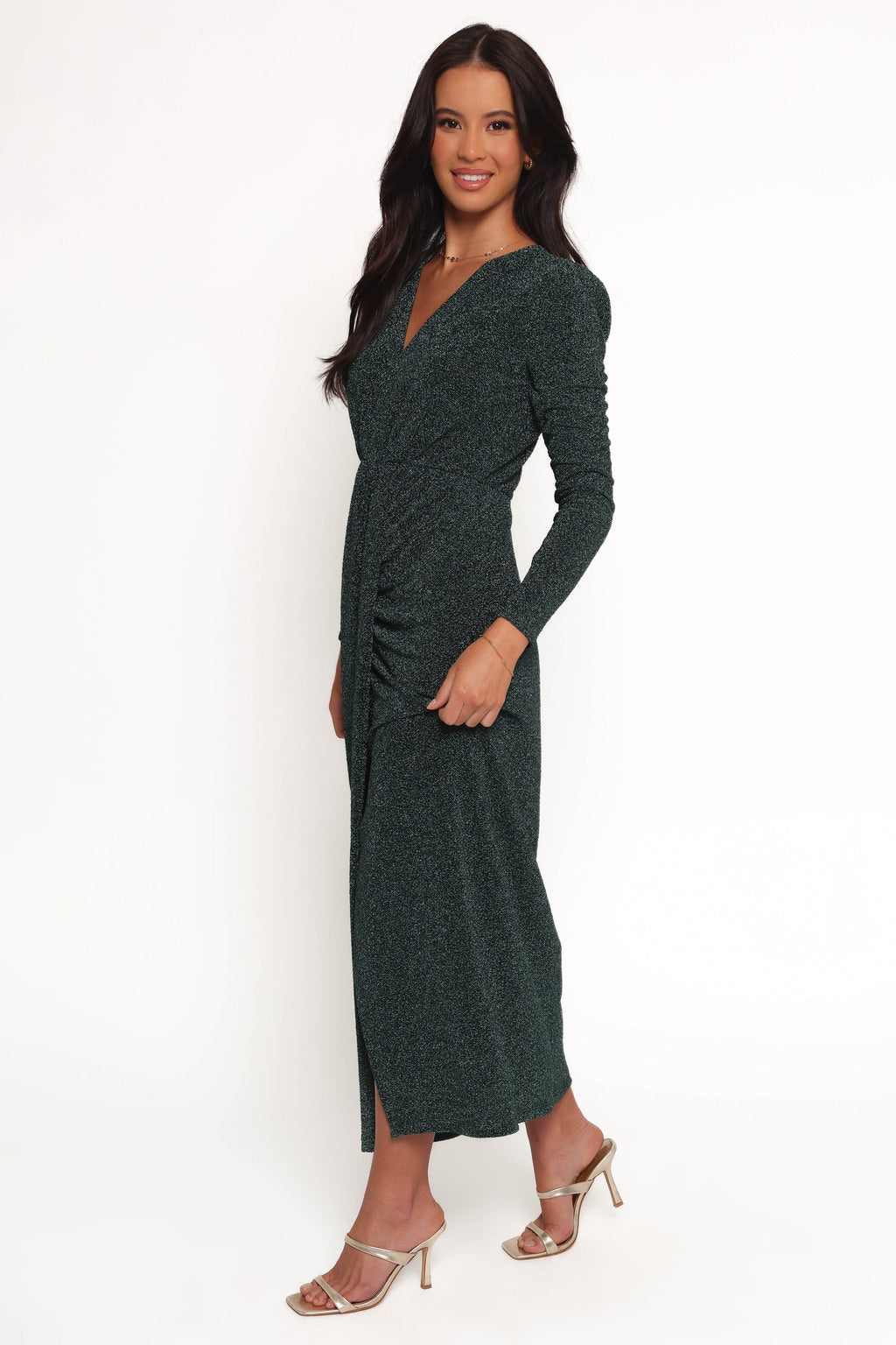 Petal and Pup USA DRESSES Grayson Maxi Dress - Emerald