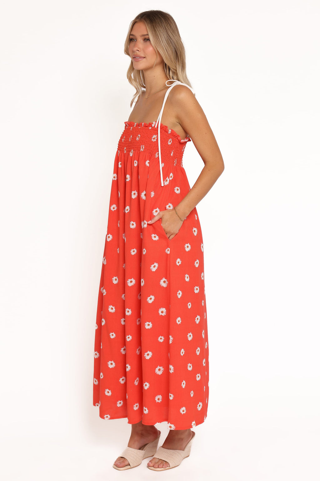 Petal and Pup USA DRESSES Josie Maxi Dress - Daisy Meadow