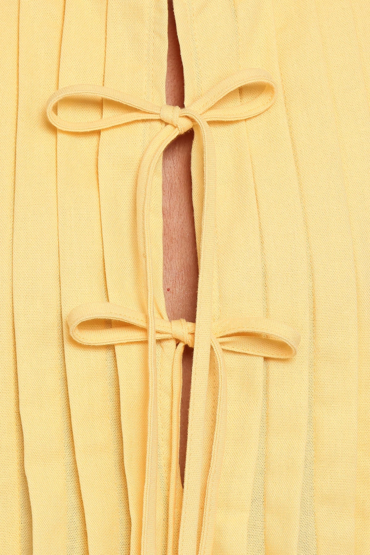Petal and Pup USA DRESSES Madeline Mini Dress - Butter Yellow