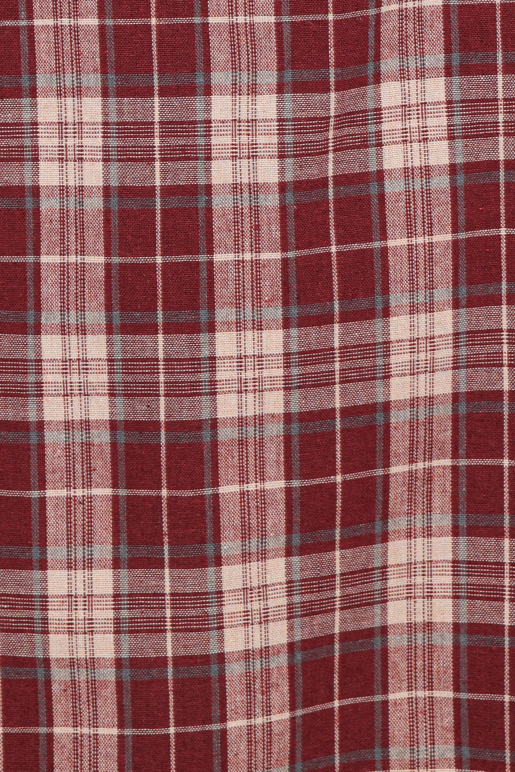 Petal and Pup USA DRESSES Yaris Mini Dress - Burgundy Plaid