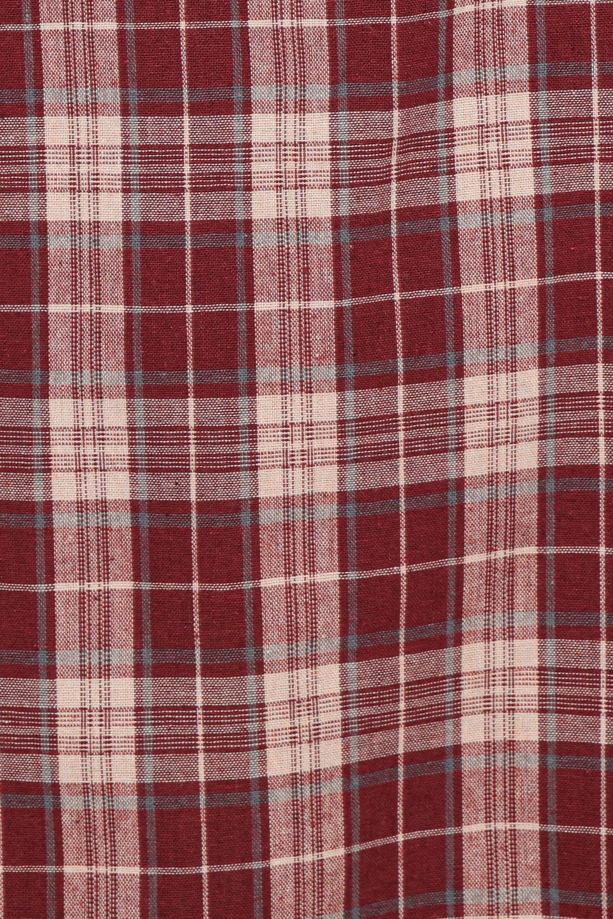 Petal and Pup USA DRESSES Yaris Mini Dress - Burgundy Plaid