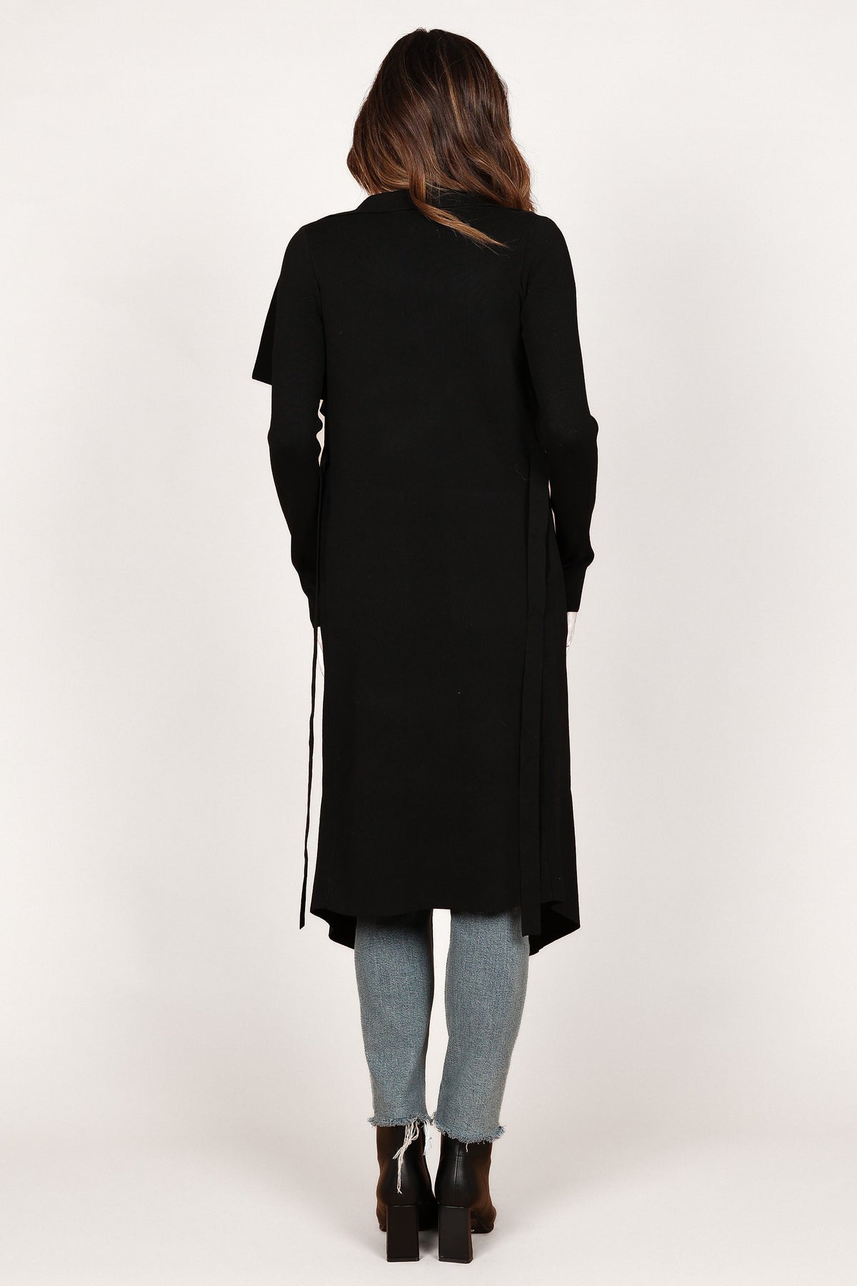 Petal and Pup USA KNITWEAR Audrina Cardigan - Black
