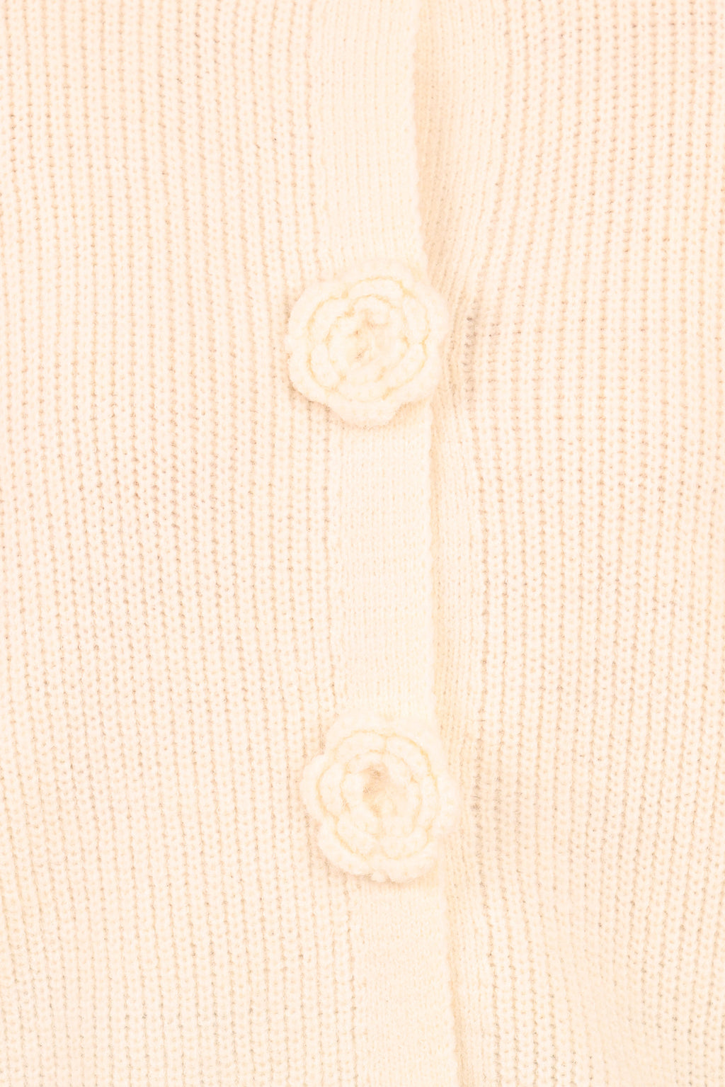 Petal and Pup USA KNITWEAR Jones Rosette Cardigan - Cream