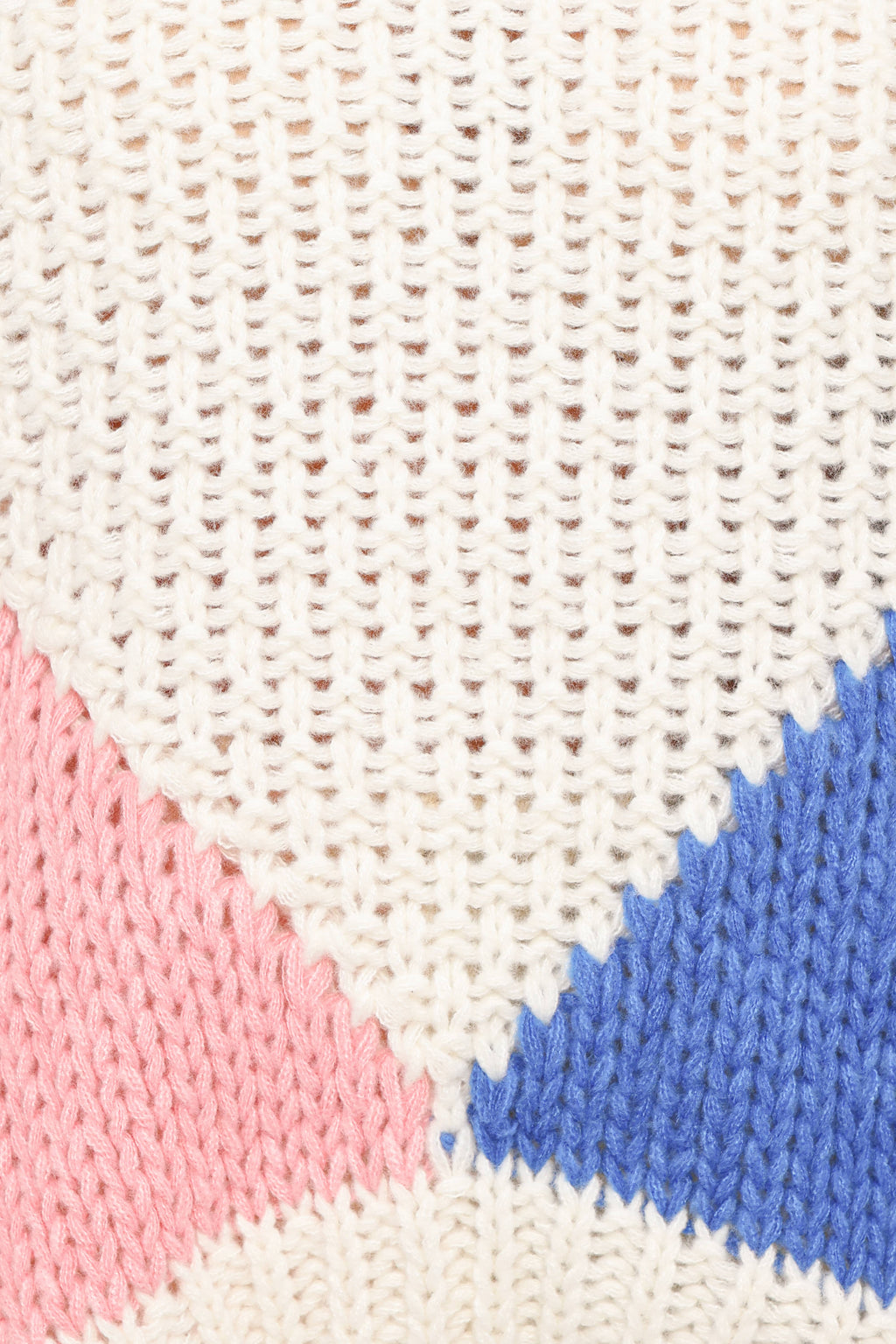 Petal and Pup USA KNITWEAR Koda Pattern Knit Sweater - White Multi