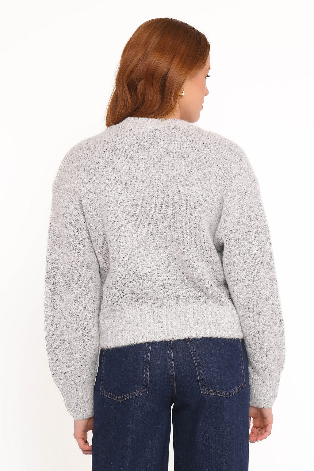 Petal and Pup USA KNITWEAR Lucah Cardigan - Grey