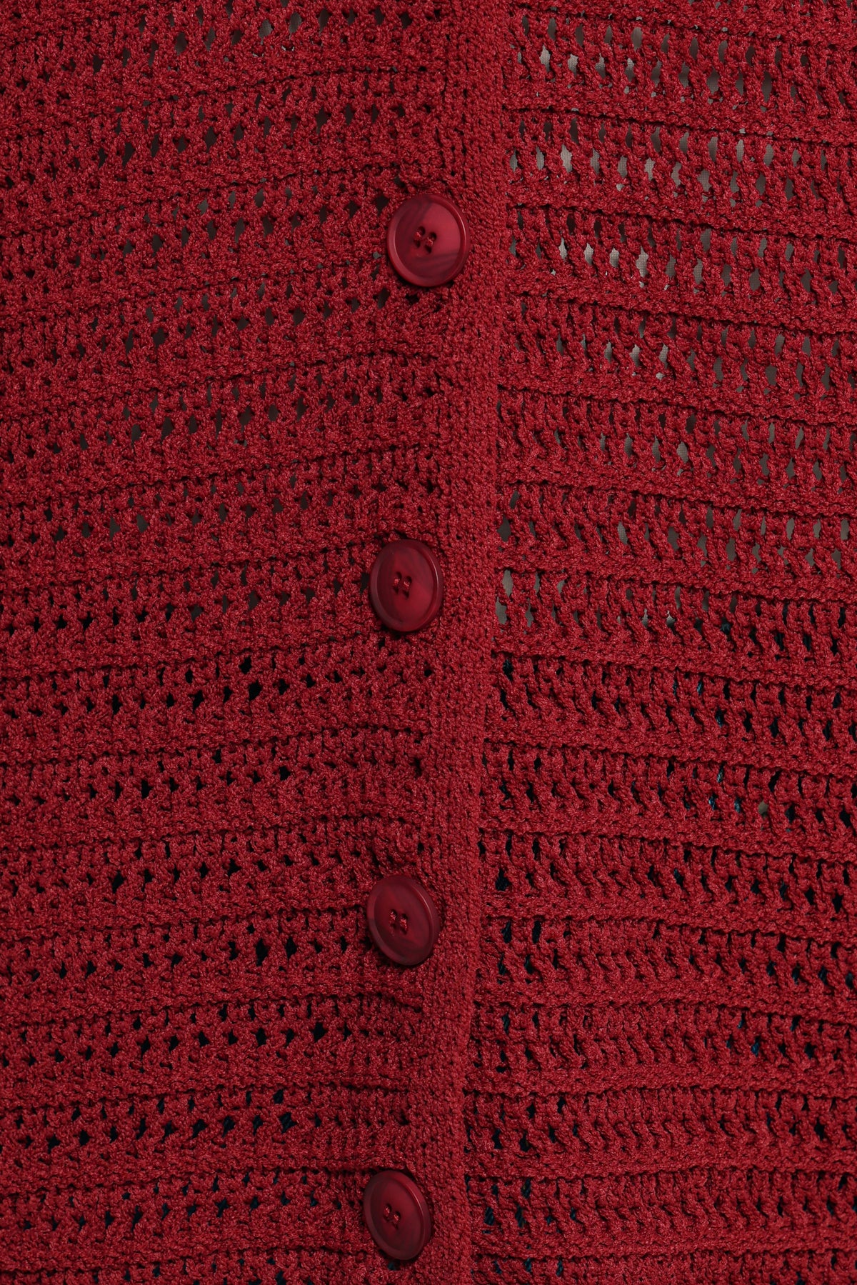 Petal and Pup USA KNITWEAR Lyra Large Collar Cardigan - Burgundy
