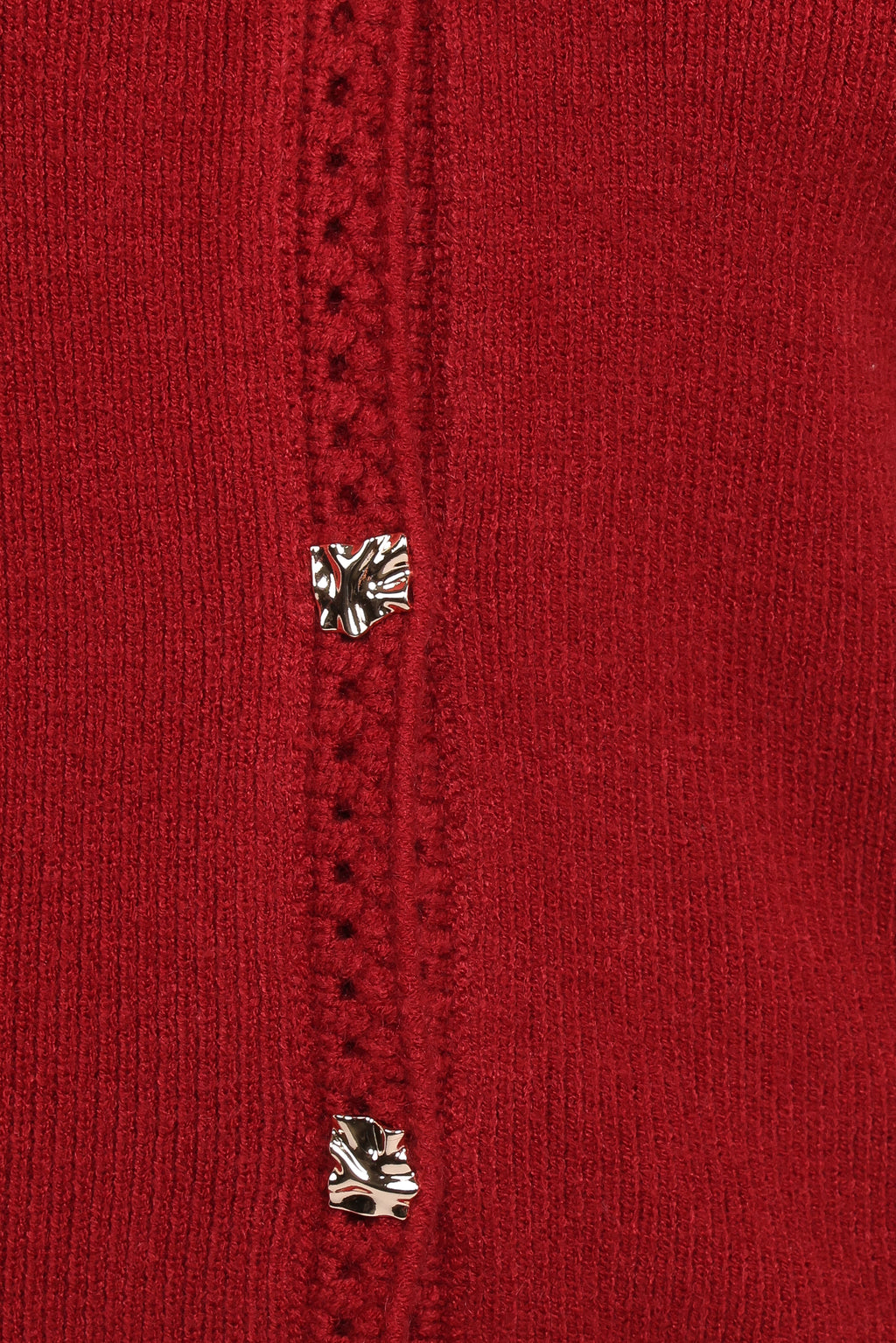 Petal and Pup USA KNITWEAR Quay Button Front Cardigan - Red