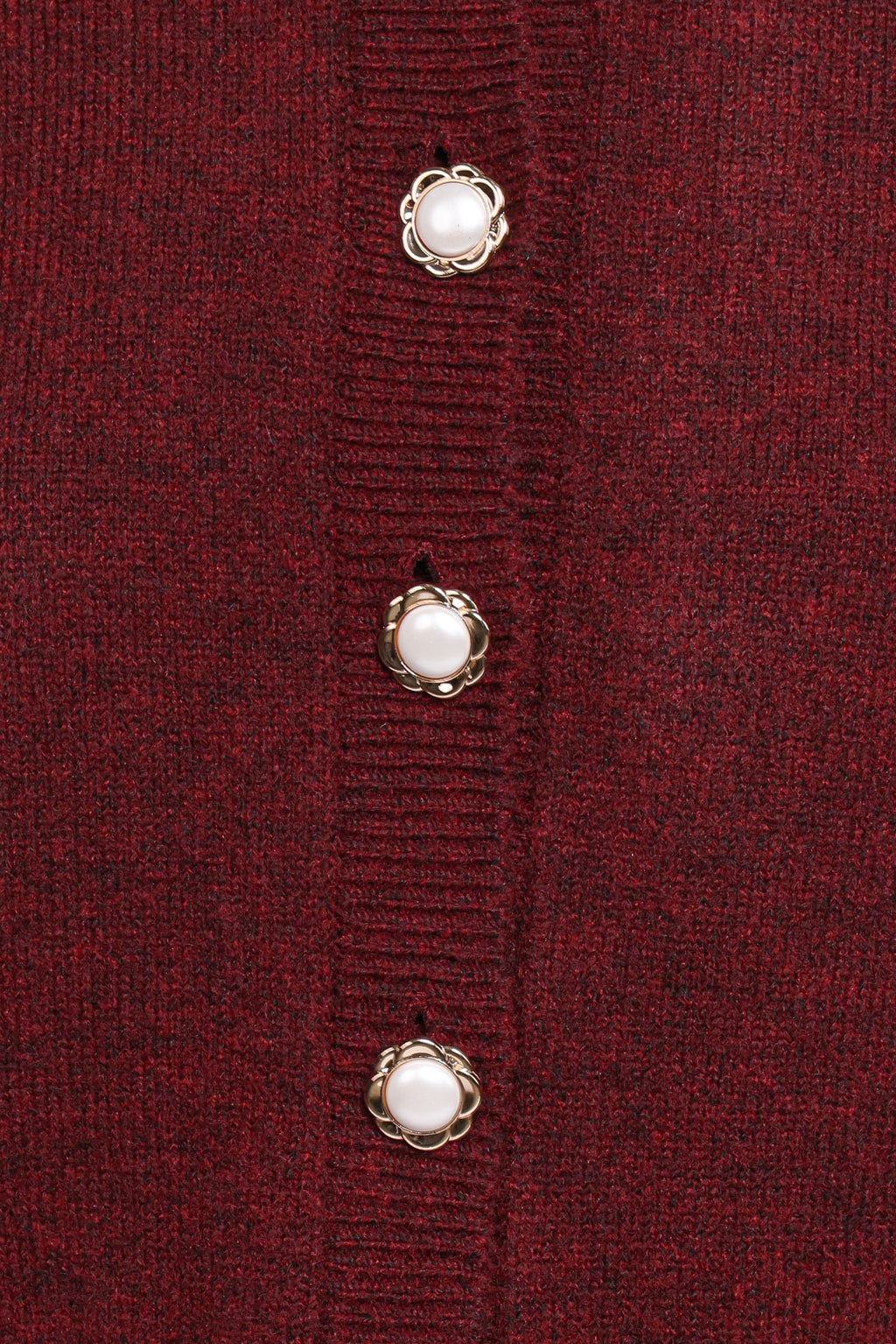Petal and Pup USA KNITWEAR Thelma Trumpet Sleeve Cardigan - Cabernet