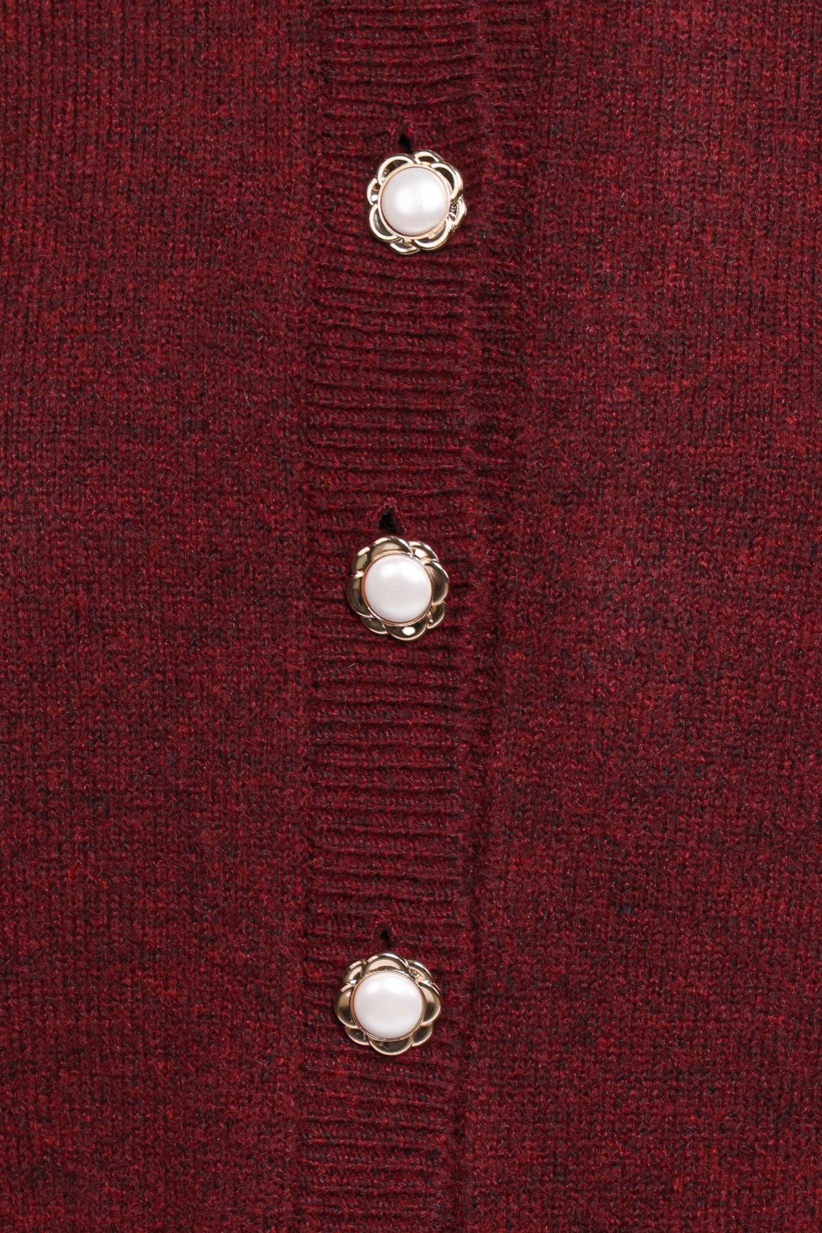 Petal and Pup USA KNITWEAR Thelma Trumpet Sleeve Cardigan - Cabernet