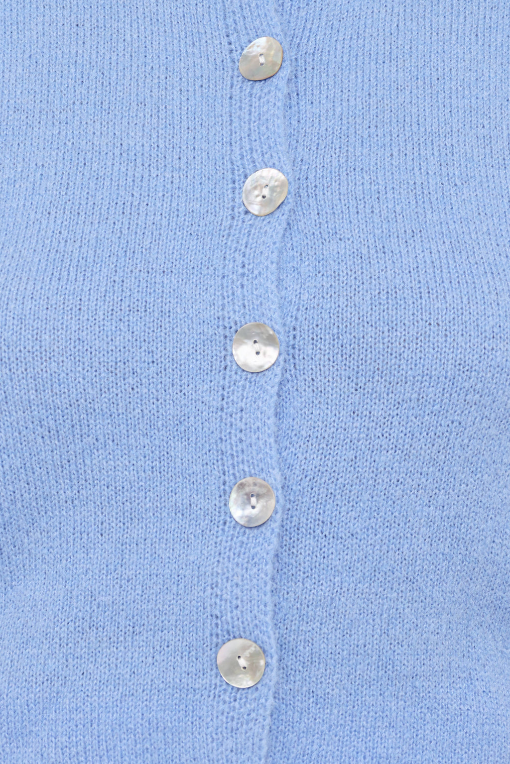 Petal and Pup USA KNITWEAR Zena Puff Sleeve Cardigan - Cornflower Blue