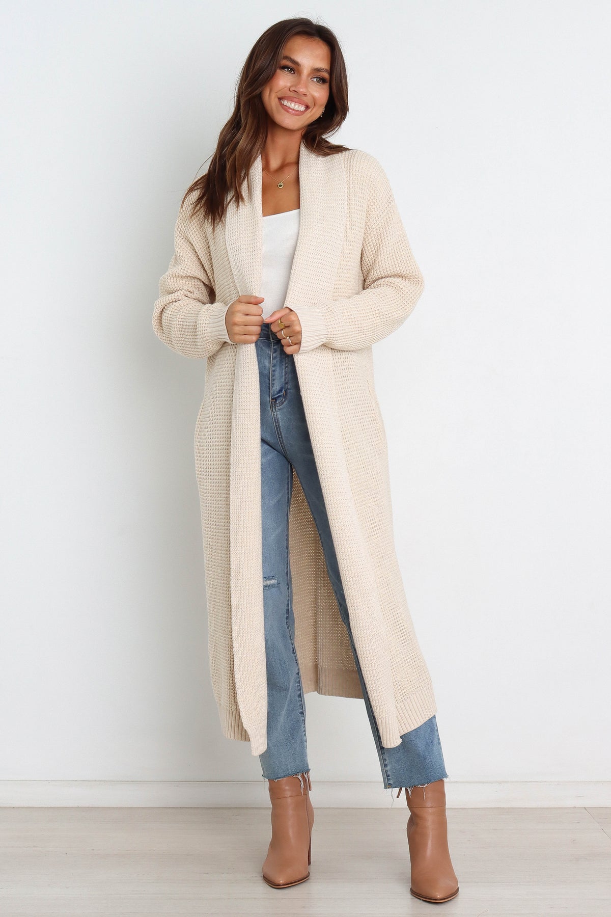 Petal and Pup USA OUTERWEAR Lagos Cardigan - Cream