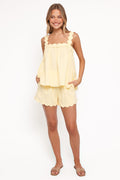 Petal and Pup USA SETS Lillian Short Set - Yellow