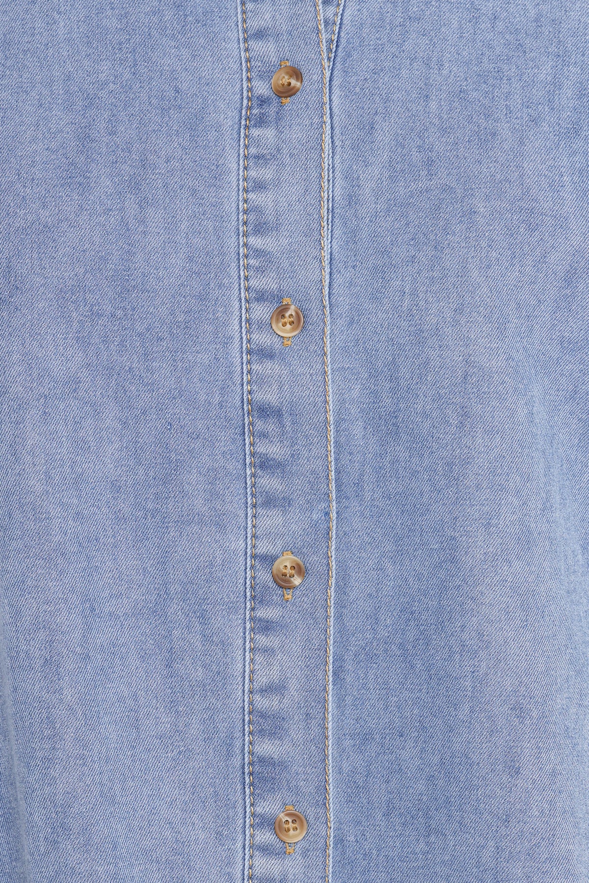 Petal and Pup USA TOPS Antonella Denim Shirt - Denim Blue