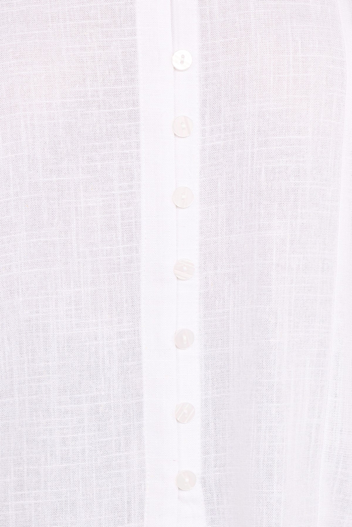 Petal and Pup USA TOPS Briggs Long Sleeve Shirt - White